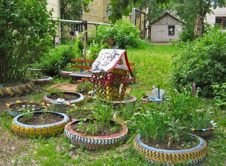 Топ оригинальных и полезных идей для дачи своими руками + (фото)